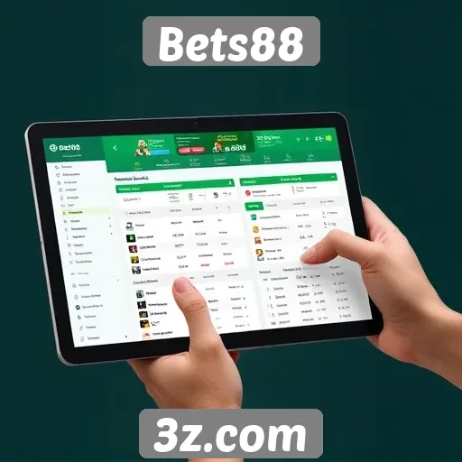 Acessibilidade e usabilidade da plataforma Bets88